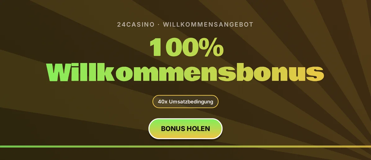 Kassiere 100%-Willkommensbonus jetzt.